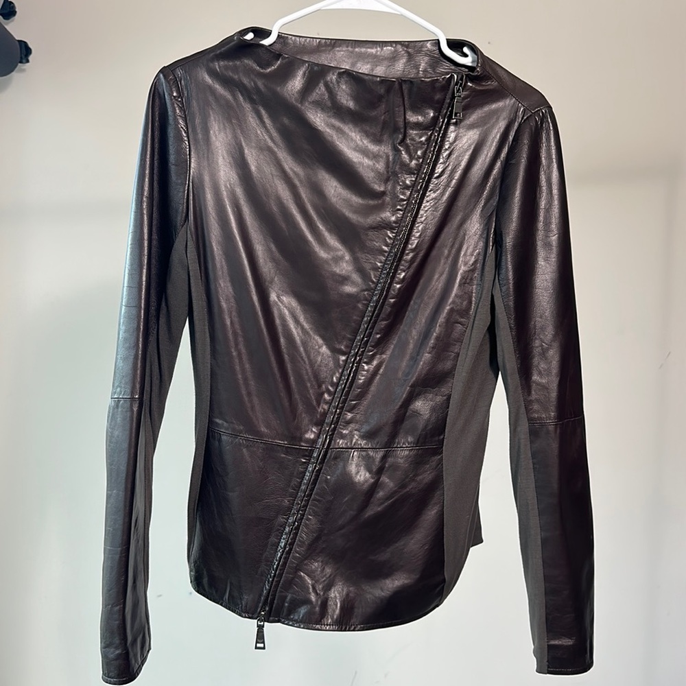 Emporio Armani Jacket. Size M. Genuine Learher. Perfect condition